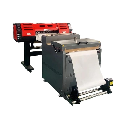 Digitale DTF-Drucker für PET-Film mit T-Shirt-Drucklösung mit Shaker-Pulverbehandlung