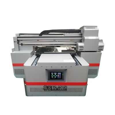 Automatischer Flaschendruck A3 DTG UV-Flachbettdrucker mit 2 PCS TX800 Druckkopf
