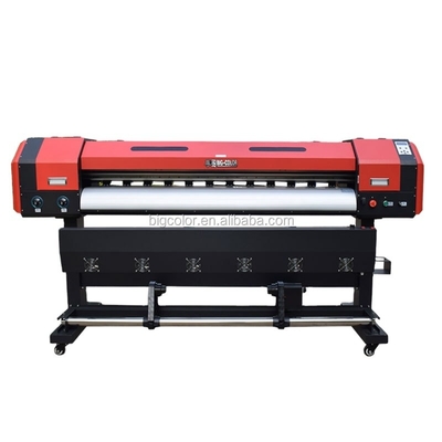 1.9m 6ft Öko-Lösungsmittel-Drucker mit 4 Farb-Digitaldrucker und 1 DX5 Kopf Inkjet-Drucker