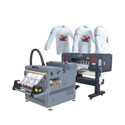 Fluoreszierendes T-Shirt-Druckgerät DTF-Drucker 60 cm mit drei 3200 Druckköpfen und Ausgang