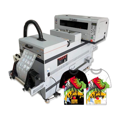 Doppelkopf DX6 30cm DTF-Drucker für PET-Film und Textiltransfer Alle in einer Maschine