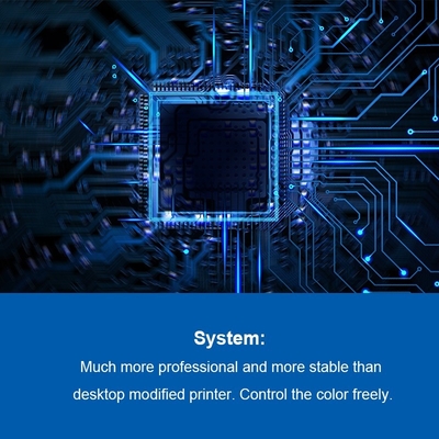 Doppelkopf DX6 30cm DTF-Drucker für PET-Film und Textiltransfer Alle in einer Maschine