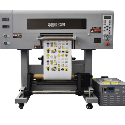 Multicolor UV DTF-Drucker in A3-Größe mit 3D-Effekt und UV-Aufkleberdruck mit 5 m2/h Geschwindigkeit