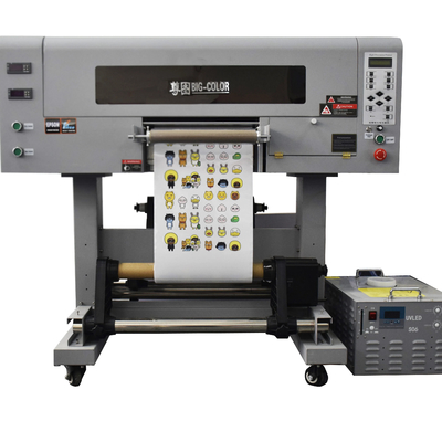 30cm x 40cm UV DTF Aufkleber A3 Größe mit 3 TX800 Druckköpfen und Epson AB Film UV-Roller