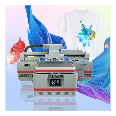Hohe Produktivität 6 Farben UV 4060 Drucker für A2 Druck auf Flaschenbecher Holz Aluminium