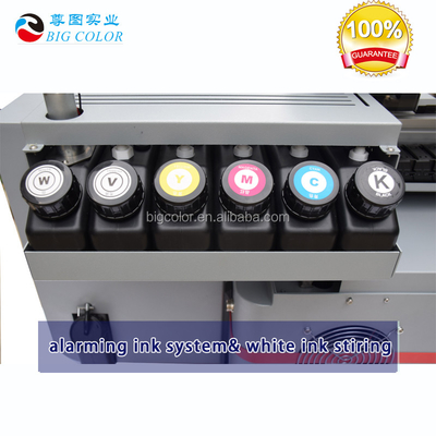 Papierdrucker mit Ersatzteilen nach dem Service ZT 4030 UV-Drucker 4 Farbe Weiß und Lack