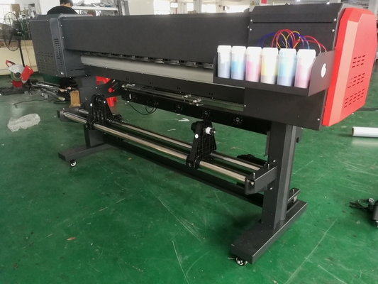 Mehrfarbiger PP-Medientyp Öko-Lösungsmittel-Drucker 1,6 m Vinyl-Flex-Banner-Plotter für die Ausgabe