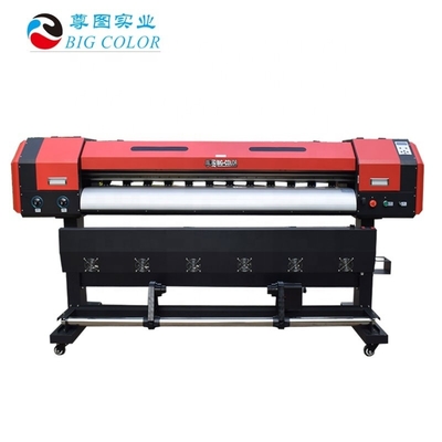 1800mm 6ft Öko-Lösungsmittel-Drucker mit 6 Farben und Inkjet-Drucker XP600 TX800 Kopf