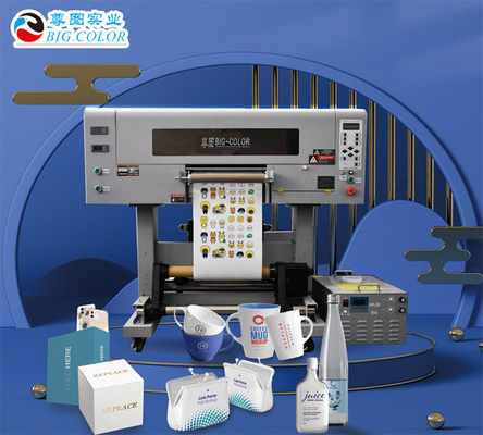 A3-Roll-to-Roll UV-DTF-Drucker für Flaschenbecher
