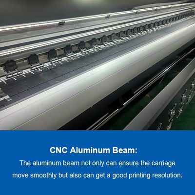 KM512I Druckkopf 10ft Flex Banner Inkjet-Maschine für Poster Geschwindigkeit Großfarbe 2880dpi