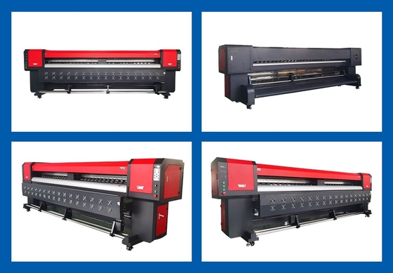 3.2m Banner Flex Drucker mit 4 I3200 Druckköpfen