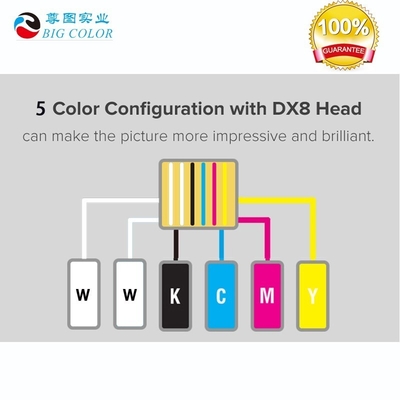Inkjet-Drucker ZT Multifunktion A3-Größe Digitaler UV-Flachbettdrucker mit einem TX800 DX8