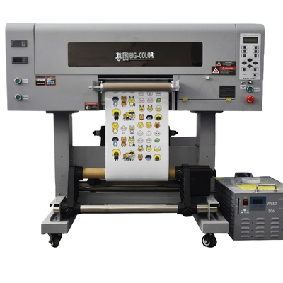 60 cm UV DTF AB Filmsticker-Drucker mit vier TX800/i1600-Kopfen und Holographischem Druck