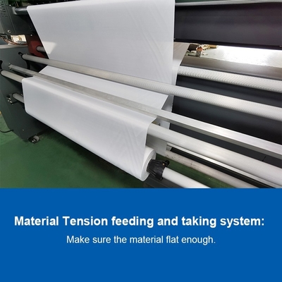 Platten-Type Roll-to-Roll-Drucker Fahne Polyester-Sublimationsdrucker 1,8 m i3200 Druckköpfe