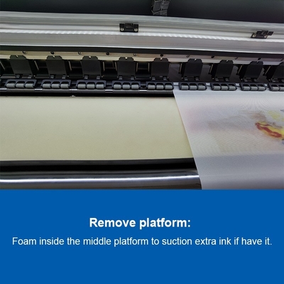 Platten-Type Roll-to-Roll-Drucker Fahne Polyester-Sublimationsdrucker 1,8 m i3200 Druckköpfe