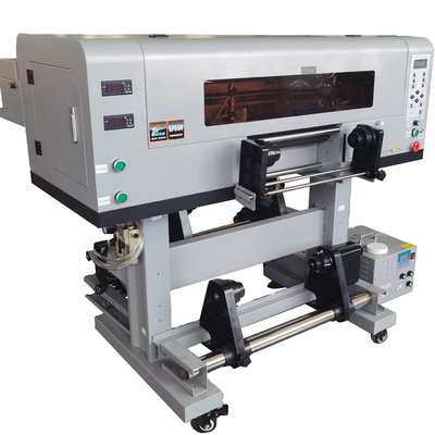 60cm 70cm UV DTF Drucker mit drei TX800 3200 Köpfen Epson AB Film UV-Rollmaschine Klein
