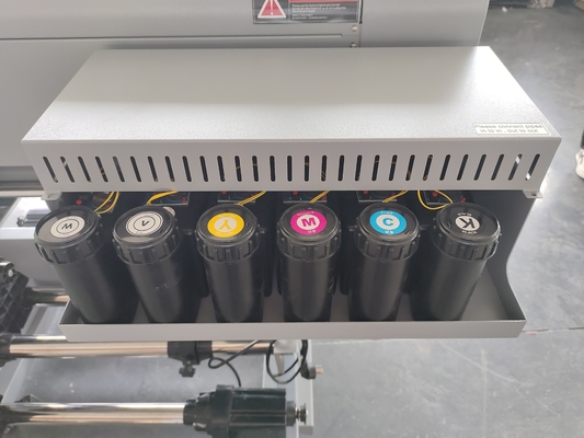 60cm 70cm UV DTF Drucker mit drei TX800 3200 Köpfen Epson AB Film UV-Rollmaschine Klein