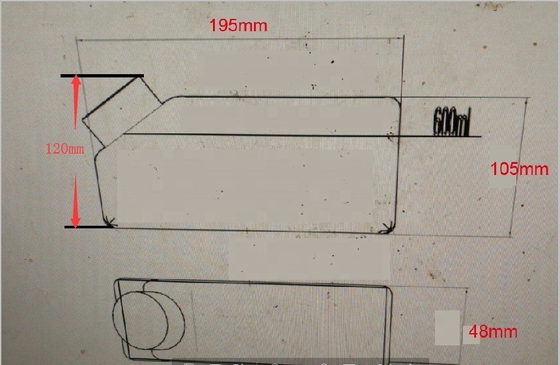 Bekleidungsgeschäfte Alle Druckerei A3 UV Drucker Tintenbehälter mit alarmierenden 500 ml 1000 ml