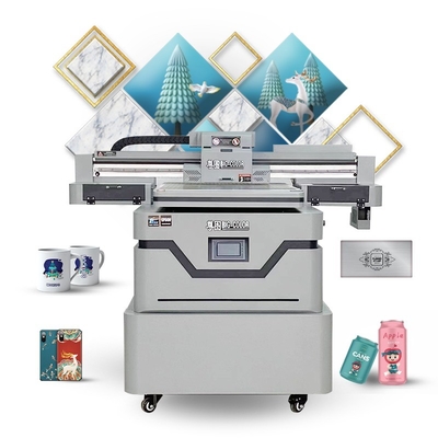 UV-Flachbettdrucker 6090 in großen Farben, ideal zum Drucken auf Plattenmetall, Acryl und mehr
